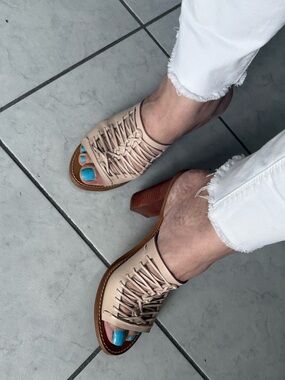 J CREW heels/ sandals 9.5